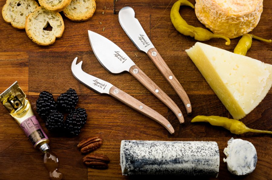 Nože na sýr Innovation 3ks dubová rukojeť, Laguiole